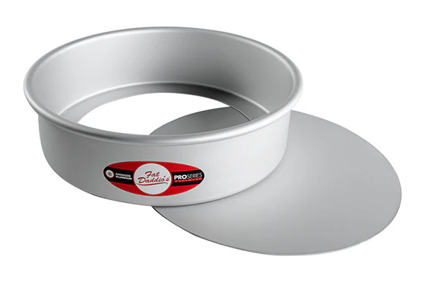 10 Inch Round x 3 Inch Deep Cheesecake Pan Removable Bottom - Fat Daddios