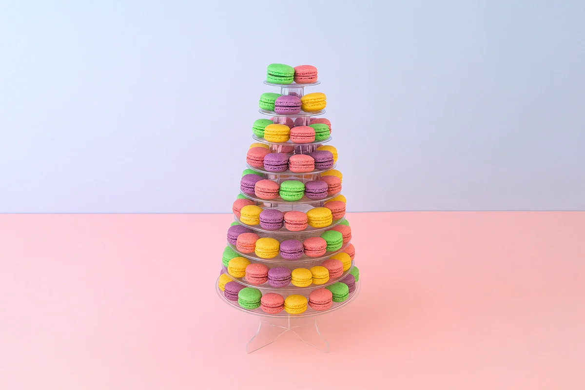 10 Tier Macaron Stand - with Base - Iconic Cake Art - Image 2