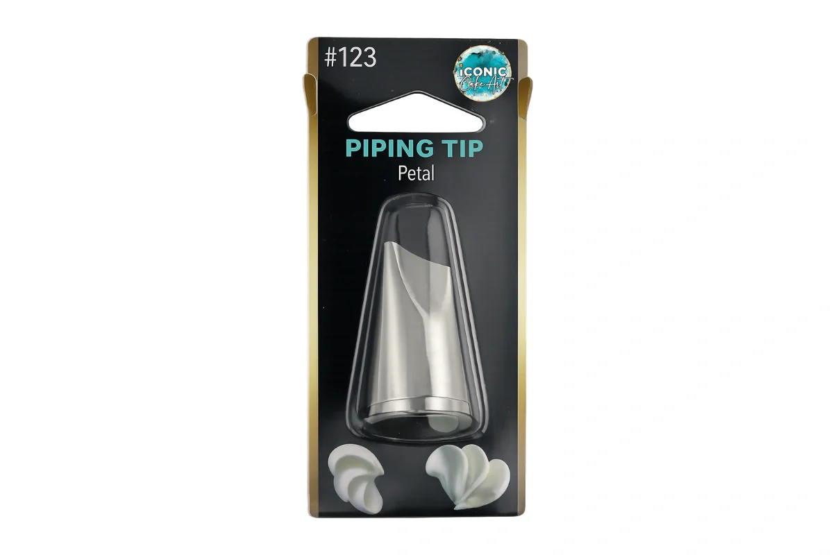 #123 Petal Piping Tip - Iconic Cake Art - Image 2