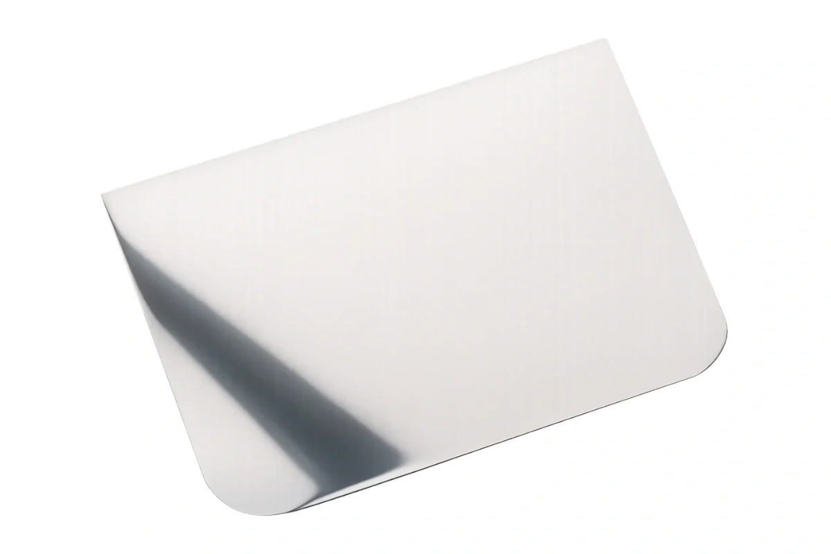 (126mm x 88mm 5 Inch x 3.5 Inch) Side Scrapers - Stainless Steel Plain - PME - Image 2