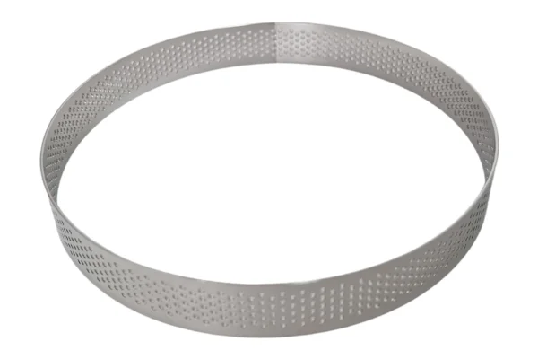 15cm x 2cm Perforated Tart Rings - Iconic Cake Art - Image 2