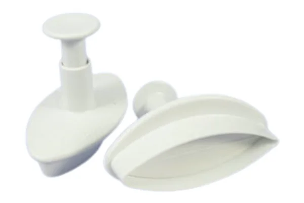 ( 2.4 Inch) Floral Plunger Cutters - Small Veined Lily 60mm (2 Pack) - PME - Image 2