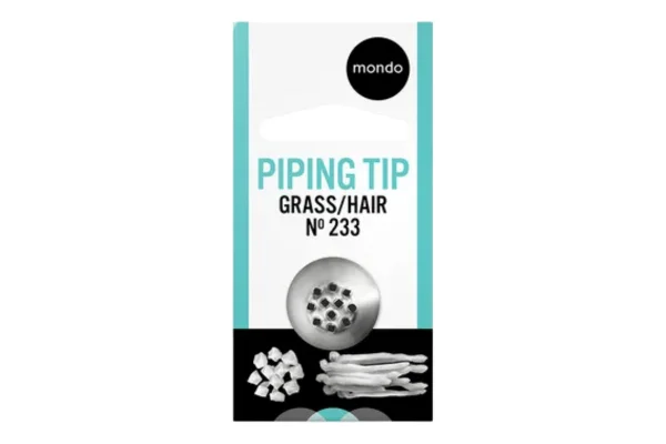 #233 S Grass Hair Piping Tip - Mondo