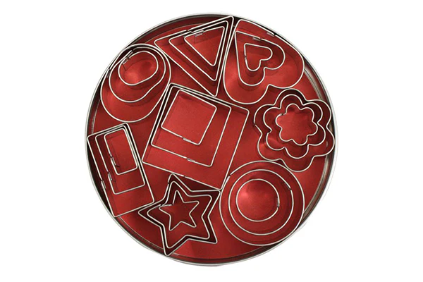 24 Inch Dia. Daily Bake Miniature Cookie Cutter Set 12cm - D.Line