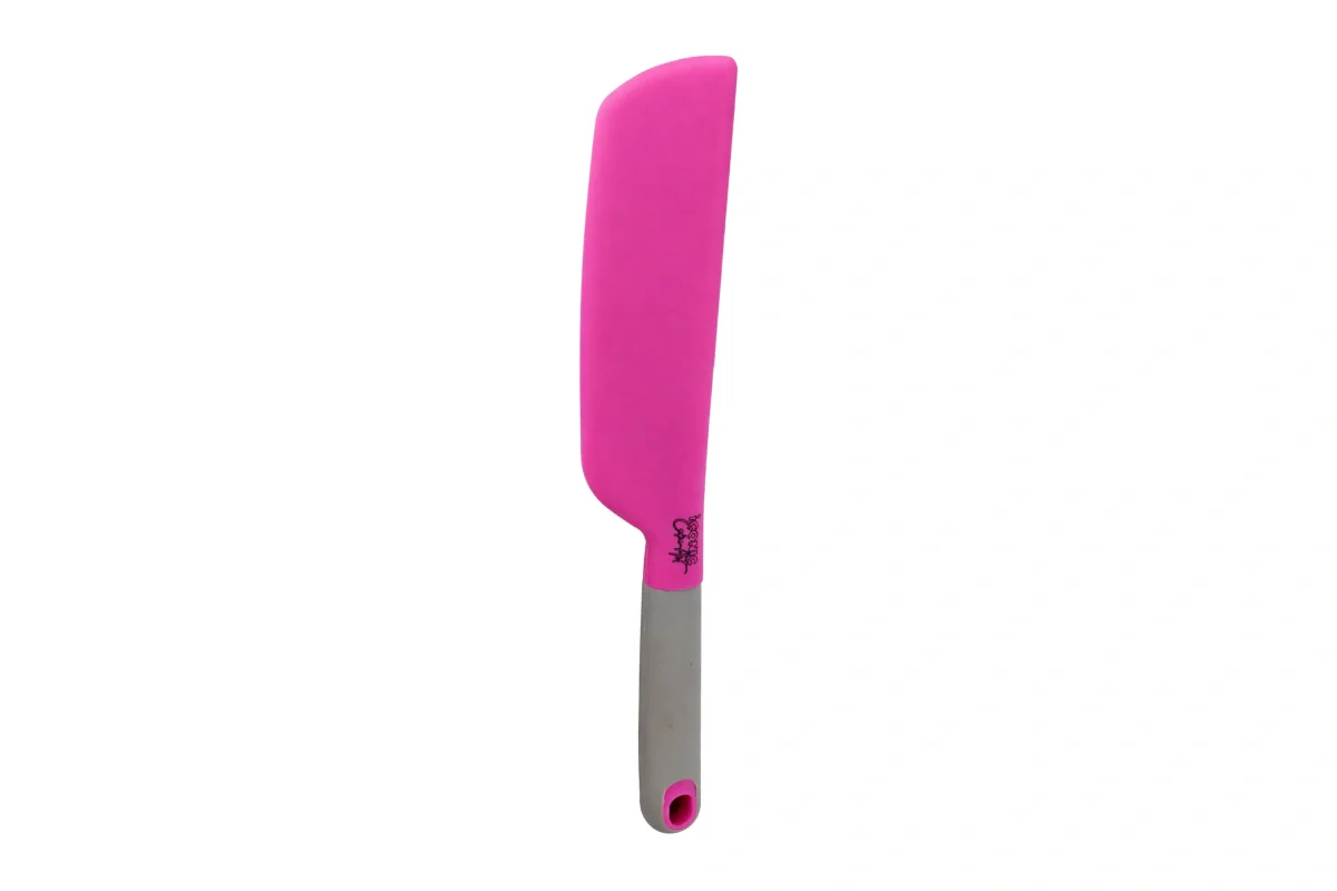 33cm x 7cm Hot Pink Silicone Spatula - Iconic Cake Art - Image 2