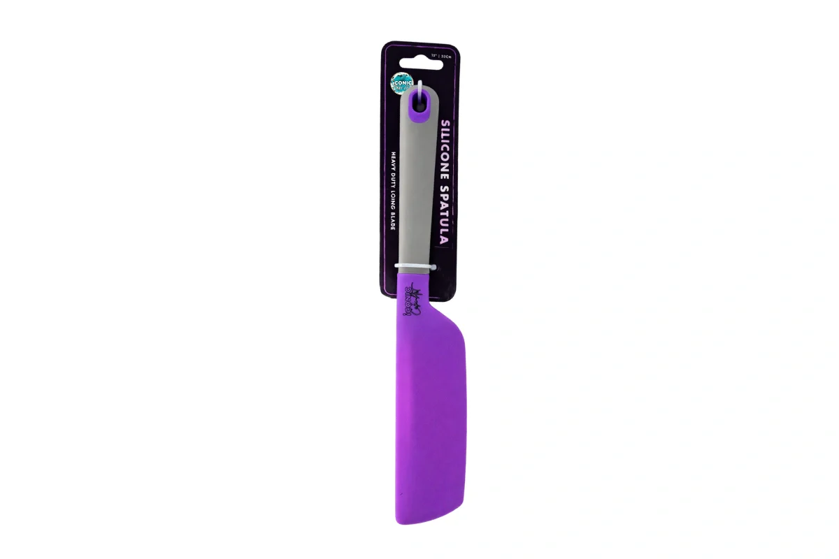 33cm x 7cm Purple Silicone Spatula - Iconic Cake Art - Image 3