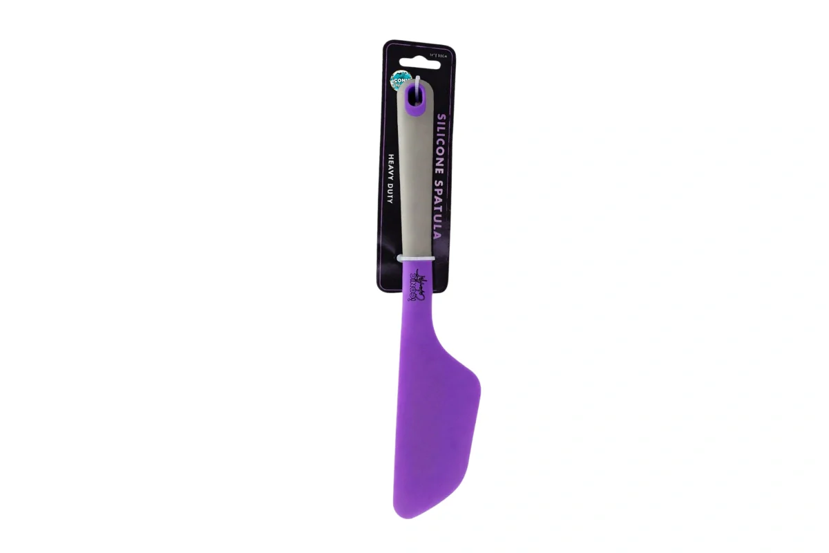 35cm x 7cm Purple Silicone Spatula - Iconic Cake Art - Image 3