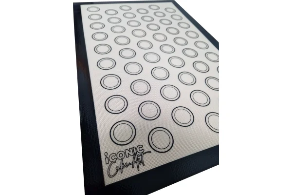 40cm x 60cm Silicone Baking Mat Macaron - Iconic Cake Art - Image 2
