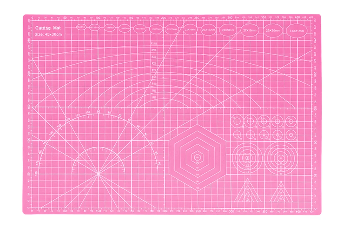 43cm x 28cm - Fondant Work Cutting Mat - Iconic Cake Art - Image 2