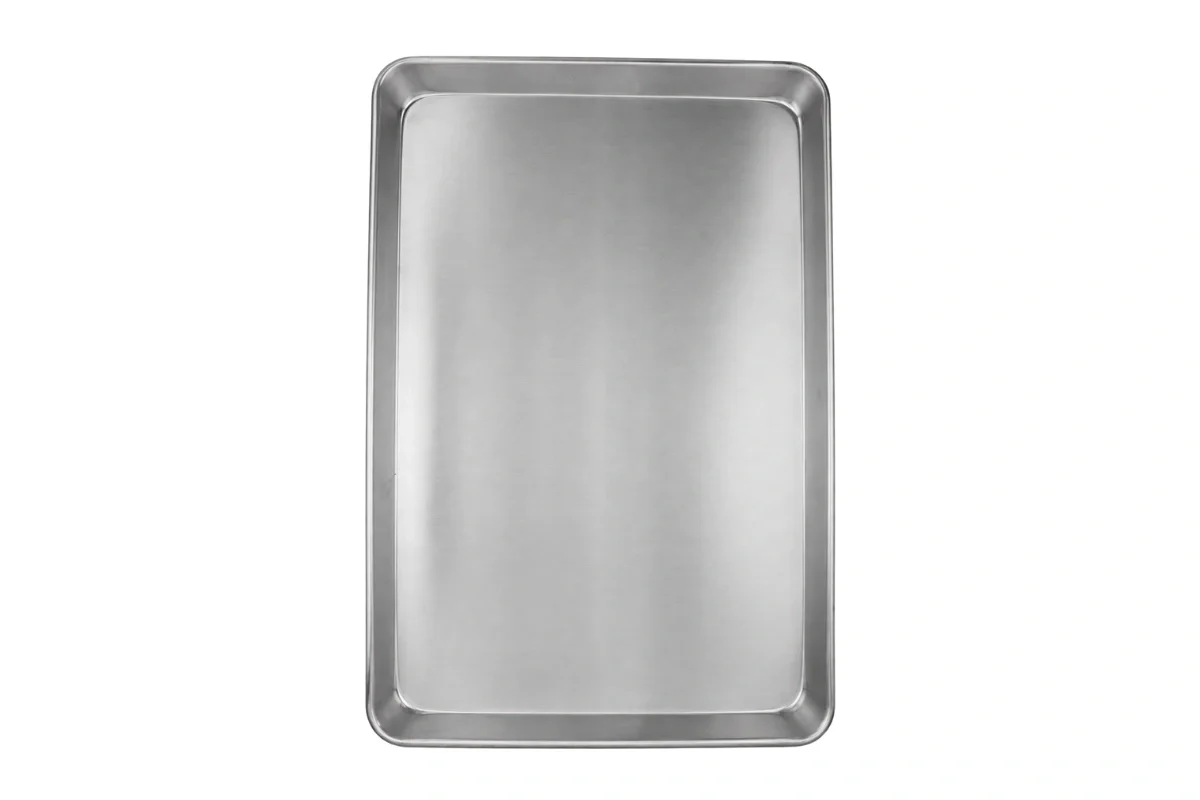 456mm x 326mm x 27mm Half Size Aluminum Sheet Tray - Hot Stuff Bakeware - Image 3