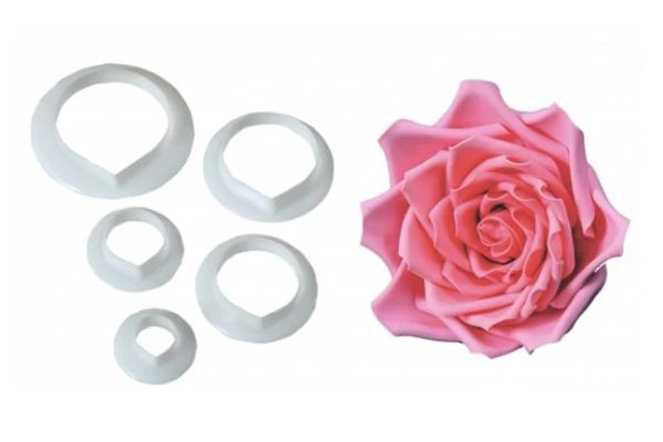5 Petal Rose Cutter 35mm - FMM