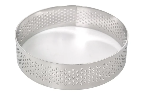 8cm x 2cm Perforated Tart Rings - Iconic Cake Art - Image 2