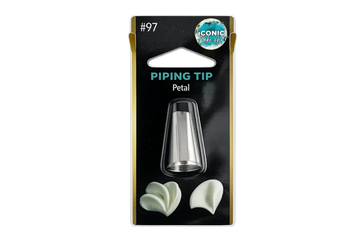 #97 Petal Piping Tip - Iconic Cake Art - Image 2