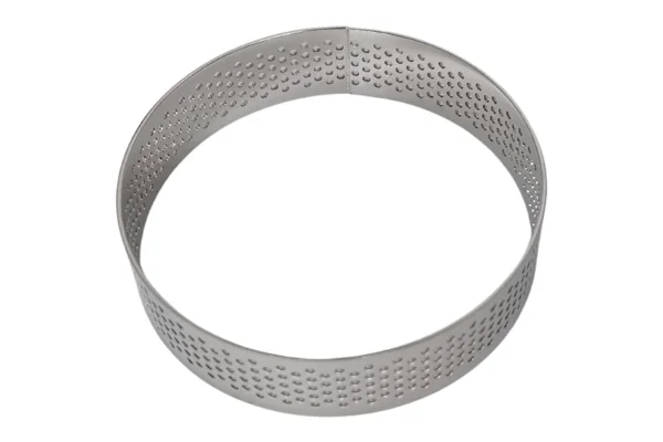 9cm x 2cm Perforated Tart Rings - Iconic Cake Art - Image 2