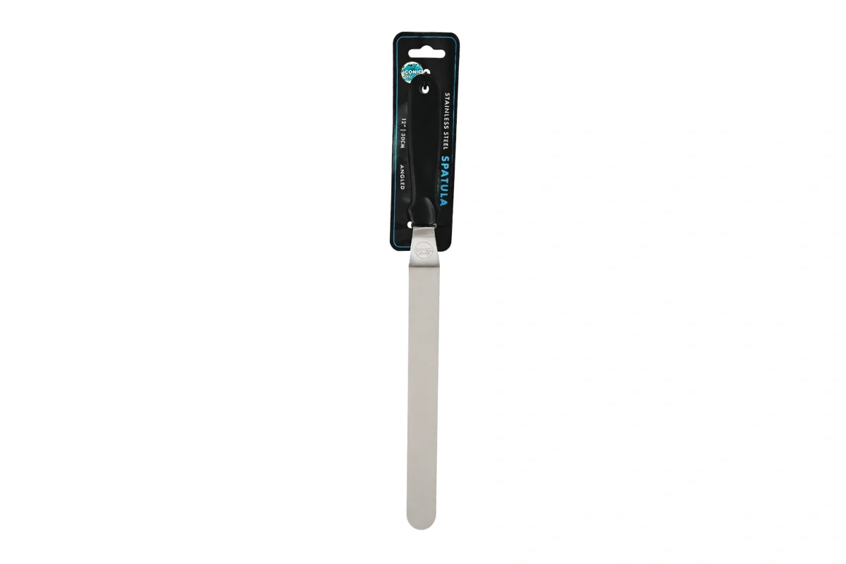 Angled Flexible Spatula 12 Inch - Iconic Cake Art - Image 2