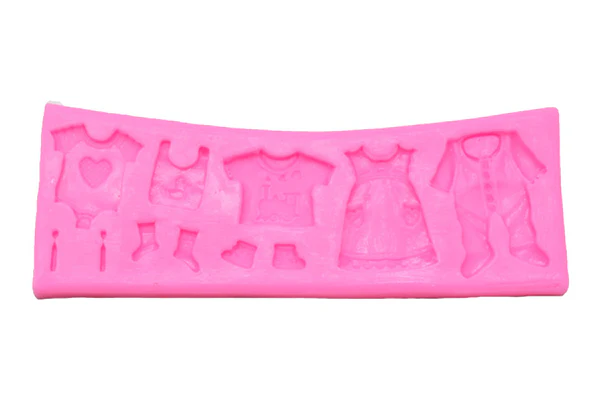 Baby Clothes Line 175mm x 65mm x 8mm - Iconic Cake Art - Image 2