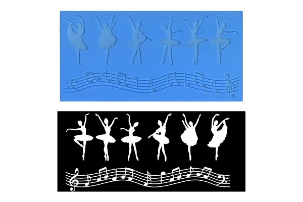 Ballerina Lace Mat - Iconic Cake Art - Image 3