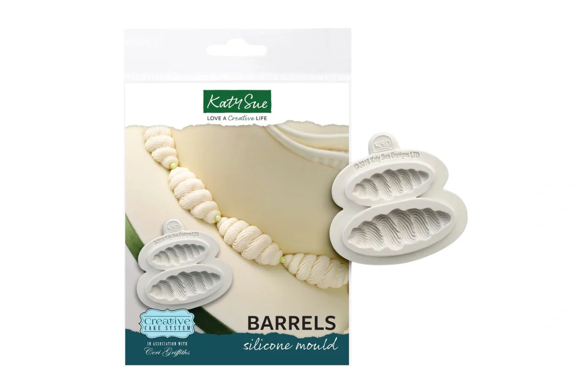 Barrels Silicone Mould - Katy Sue - Image 2