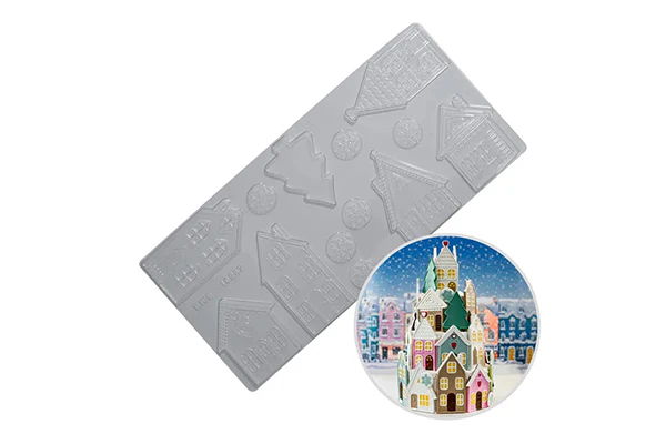 Big Christmas Decorative Plate Mould - BWB