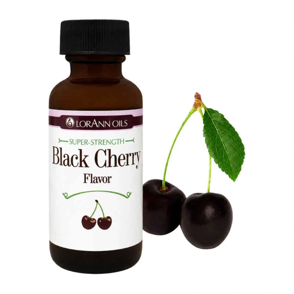 Black Cherry Super Strength Flavours 1oz - Lorann - Image 2