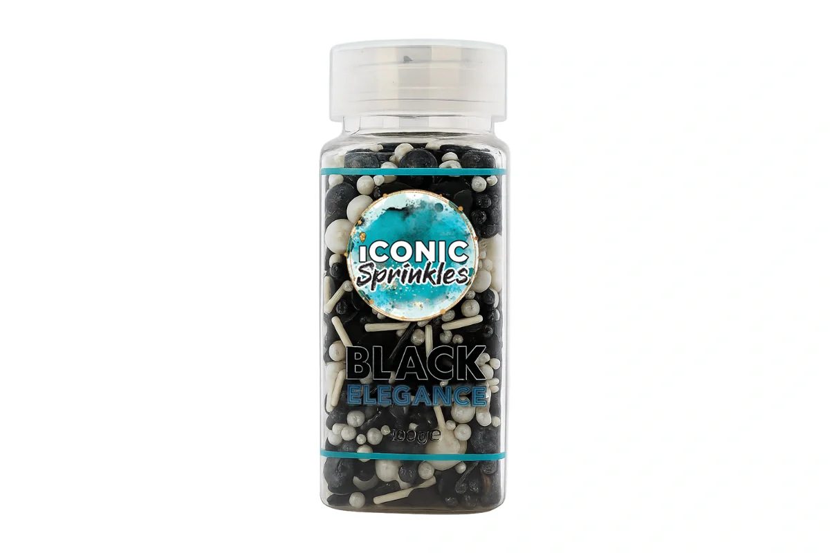 Black Elegance 100g - Iconic Sprinkles - Image 2