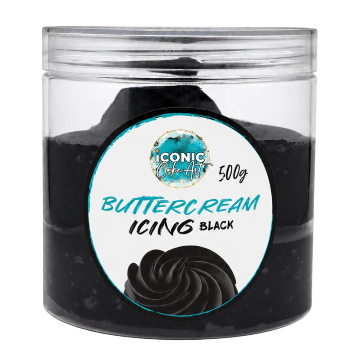 Black Vanilla Ready to Use Buttercream 500g - Iconic Cake Art - Image 2