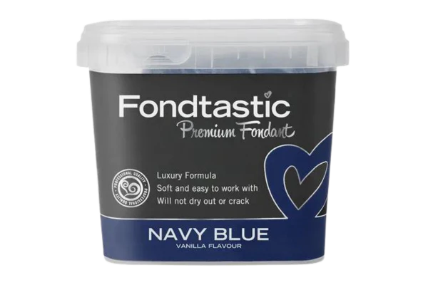Blue Navy - Premium Fondant 1kg - Fondtastic