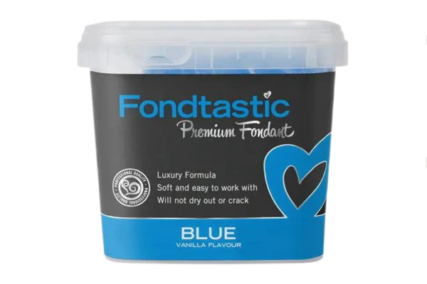 Blue Premium Fondant 1kg - Fondtastic