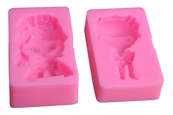 Bride and Groom Silicone Mould - Iconic Cake Art - Image 2
