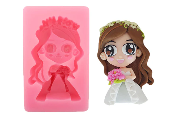 Bride Silicone Mould - Iconic Cake Art - Image 2