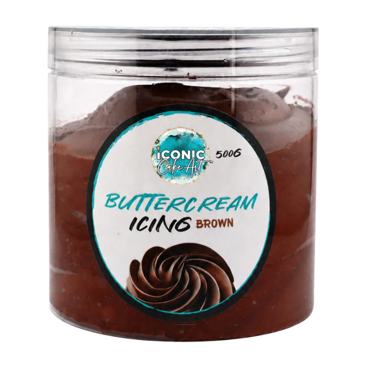 Brown Vanilla Ready to Use Buttercream 500g - Iconic Cake Art - Image 2