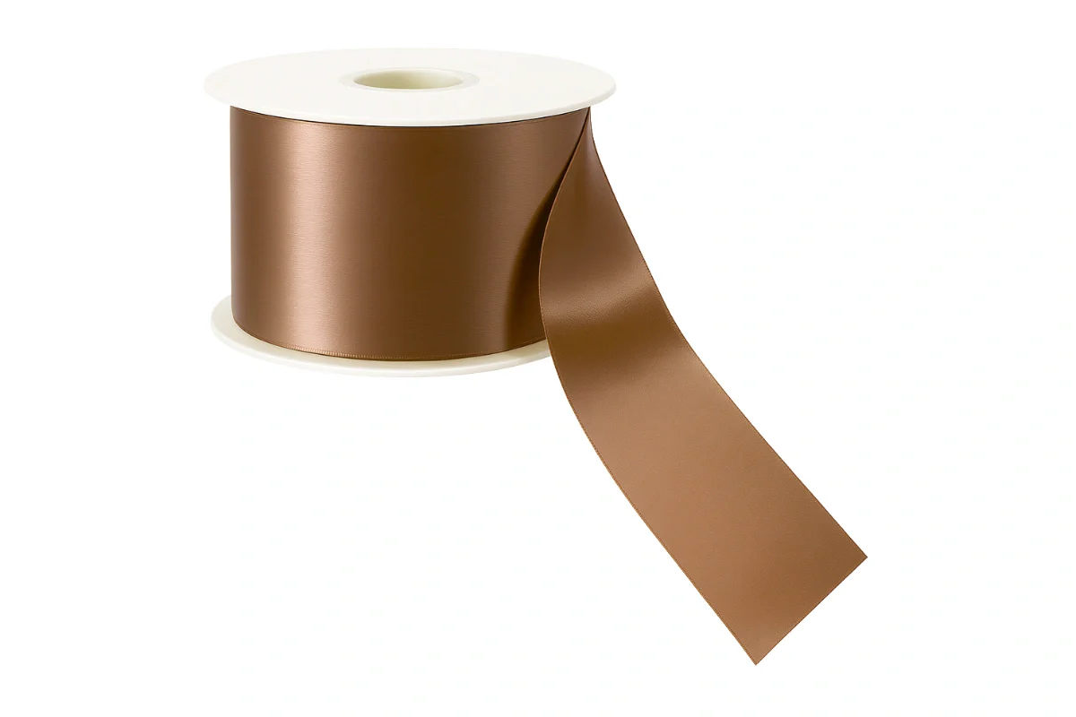 Champagne Satin Ribbon Double Sided 25mm - My Dream Cake