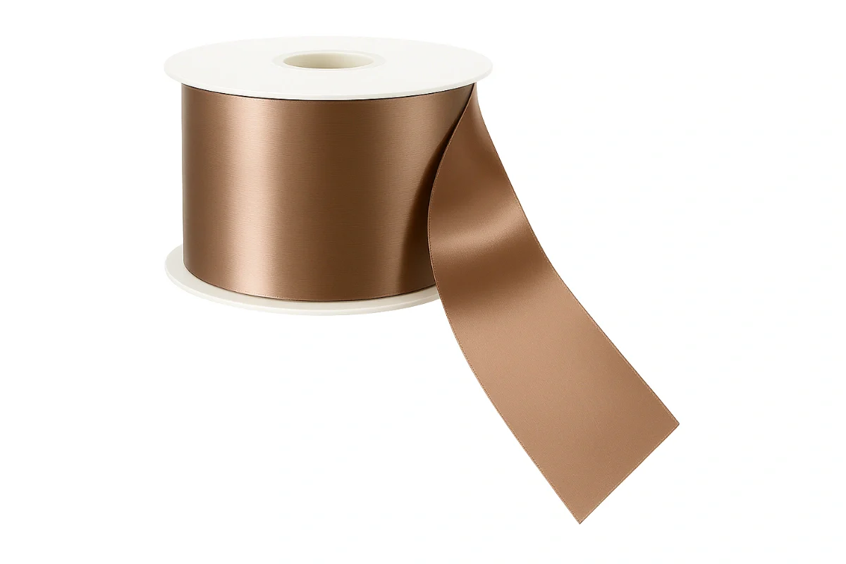 Champagne Satin Ribbon Double Sided 38mm - My Dream Cake