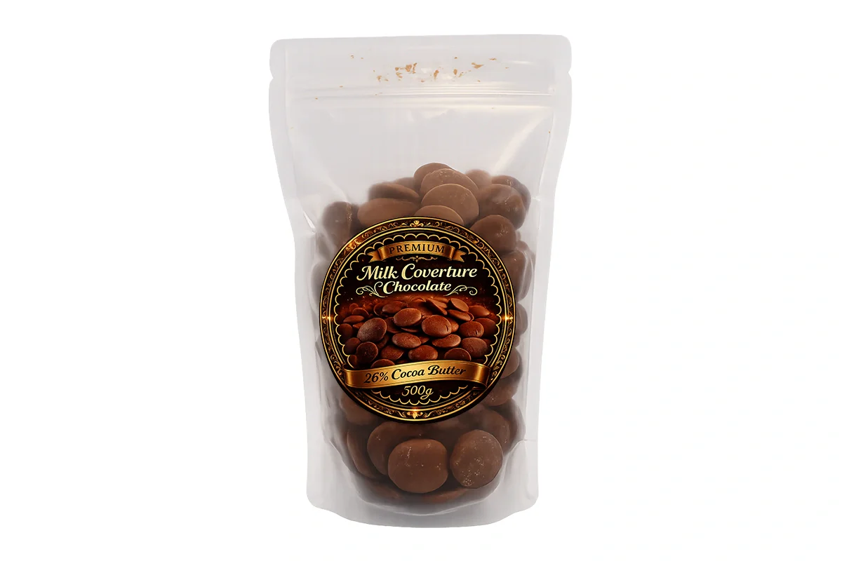 Chocolate Couverture Milk 28% Cocoa Butter - Easy Melts 500g - Barry Callebaut