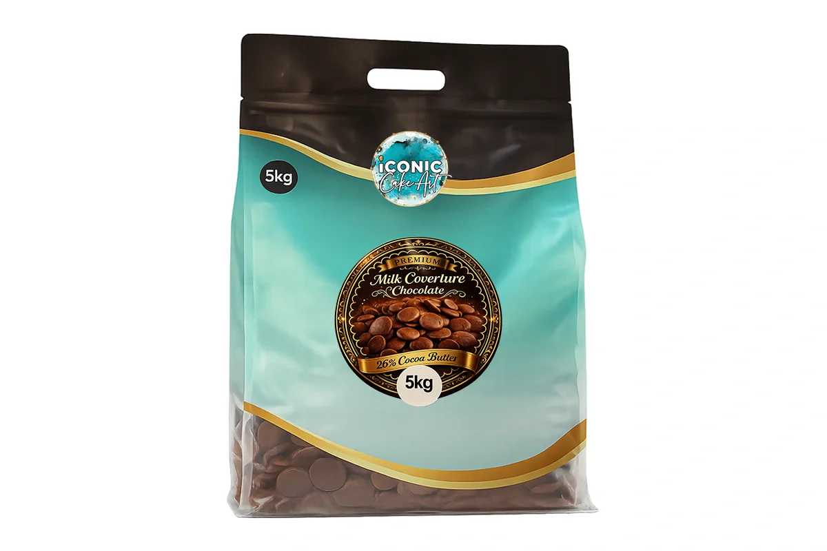 Chocolate Couverture Milk 28% Cocoa Butter - Easy Melts 5kg - Barry Callebaut