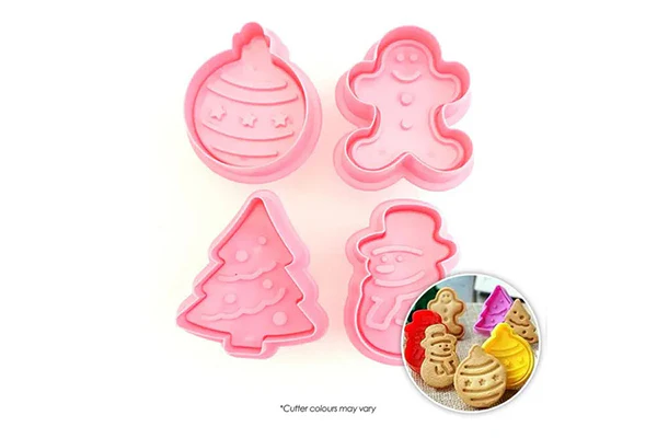 Christmas Plunger Cutters (4 Pack) - BSC - Image 2