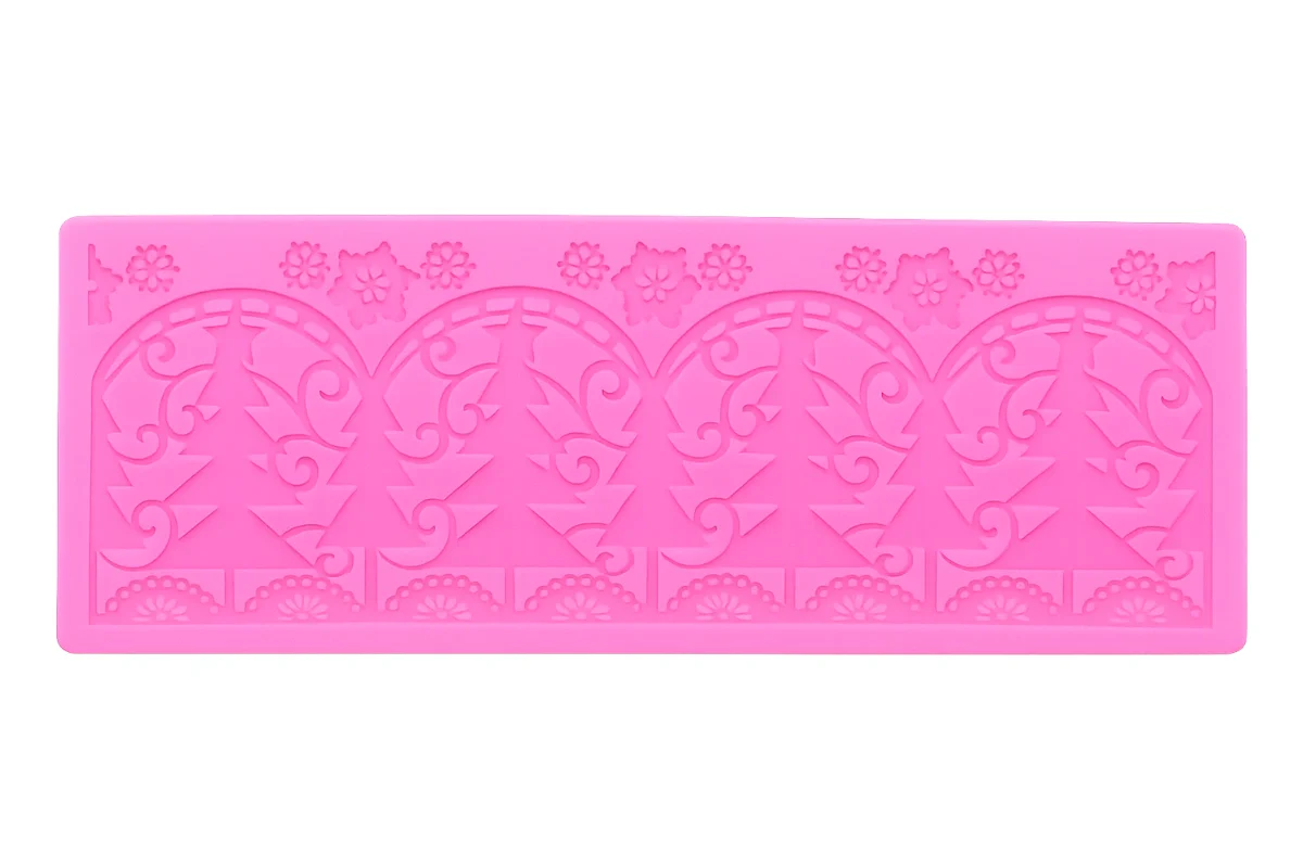 Christmas Scroll Mhc002 - Iconic Cake Art - Image 2