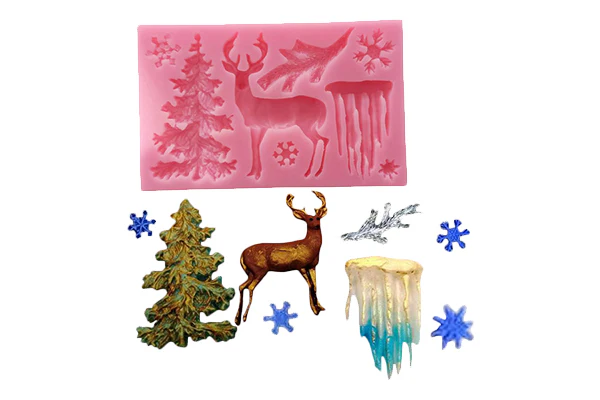 Christmas Silicone Mould - Iconic Cake Art - Image 2
