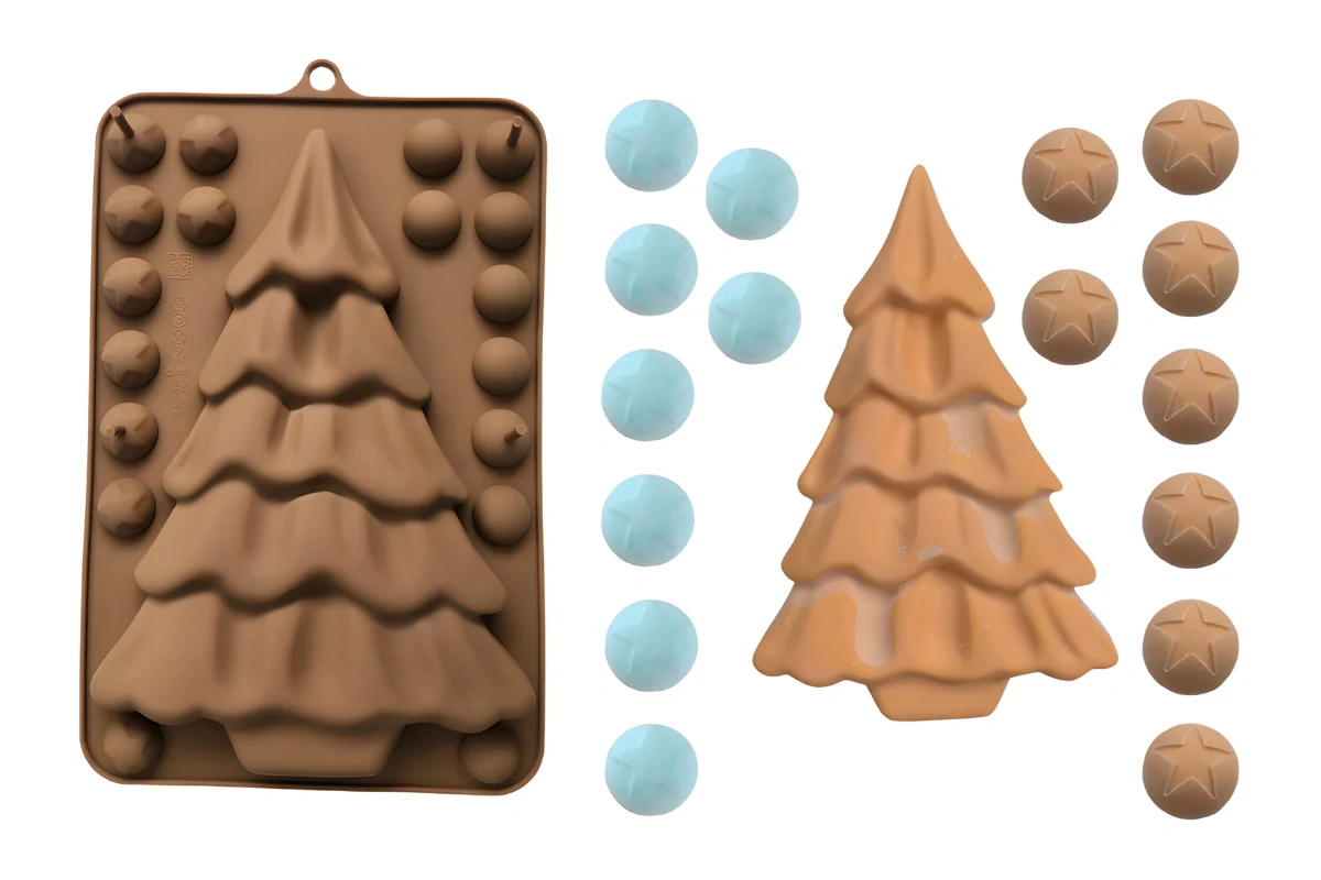 Christmas Tree Silicone Mould - Iconic Cake Art - Image 2