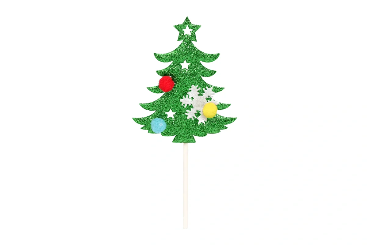 Christmas Tree Toppers (6 Pack) - Iconic Cake Art - Image 3