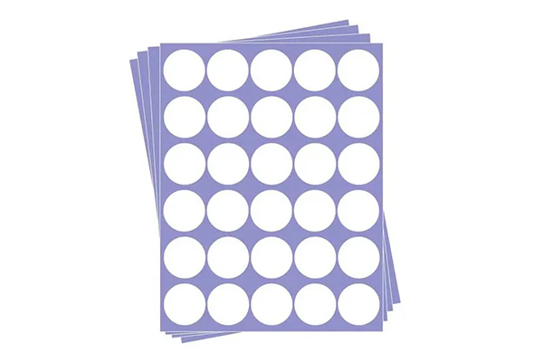 Circles (24 Sheet Per Pack) Edible Printing Frosting Sheets 1.5 Inch - Kopykake