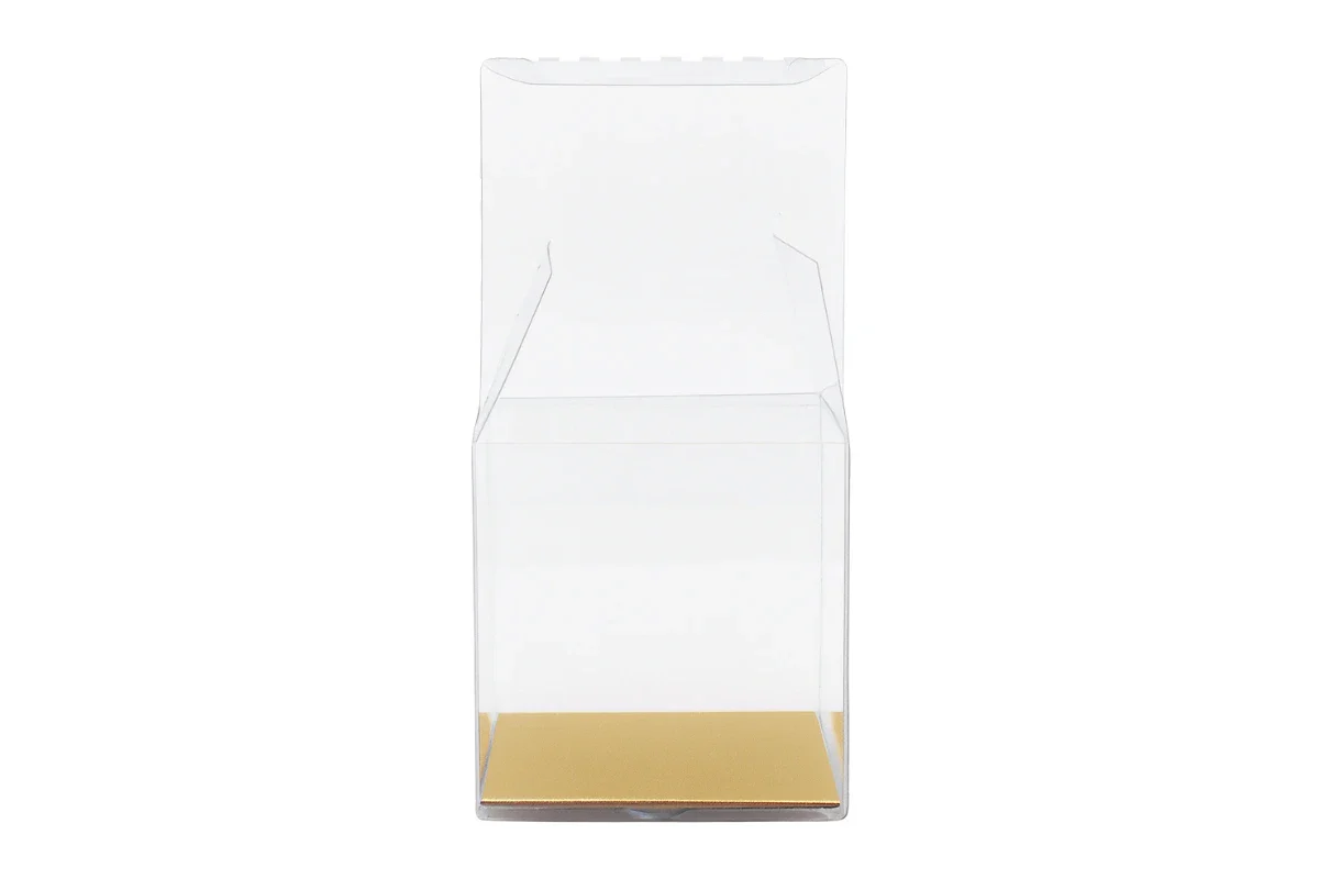 Clear 5pack Gift Box 5cm (5 Pack) - Iconic Cake Art - Image 4