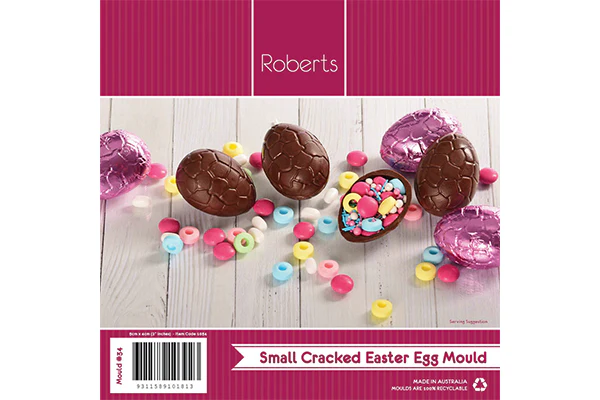 Cracked Finish Egg - 34 5.5cm - Roberts Edible Craft
