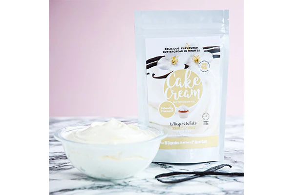 Whisper White Cake Cream 400g - By Caitlin Mitchell