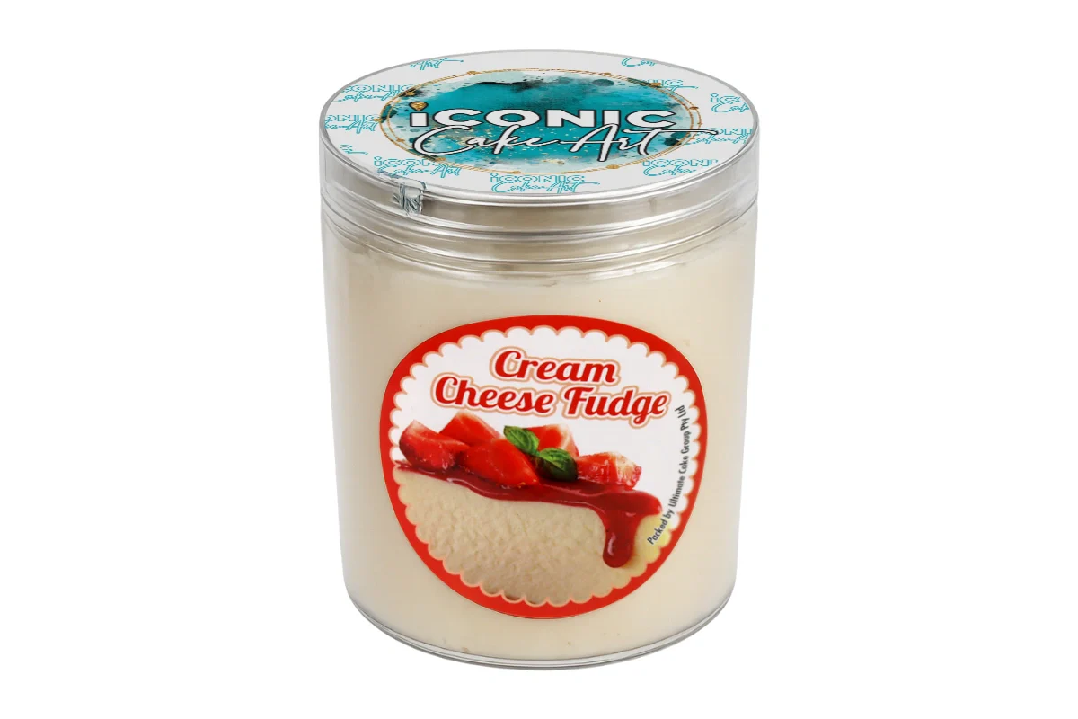 Cream Cheese Fudge Icing - Ready to Use 500g - Iconic Cake Art - Image 2