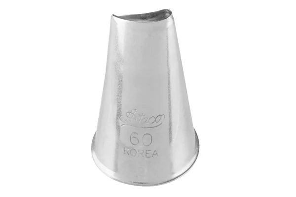 Curved Petal Tube No 60 Piping Tip - Ateco