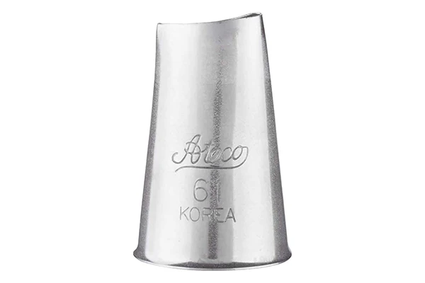 Curved Petal Tube No 61 Piping Tip - Ateco