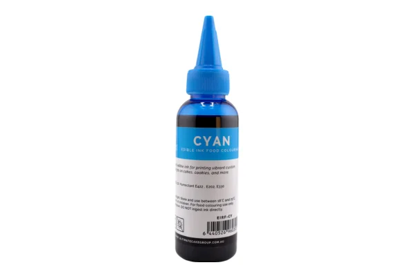 Cyan Edible Ink Refill 100ml - Tasty Images