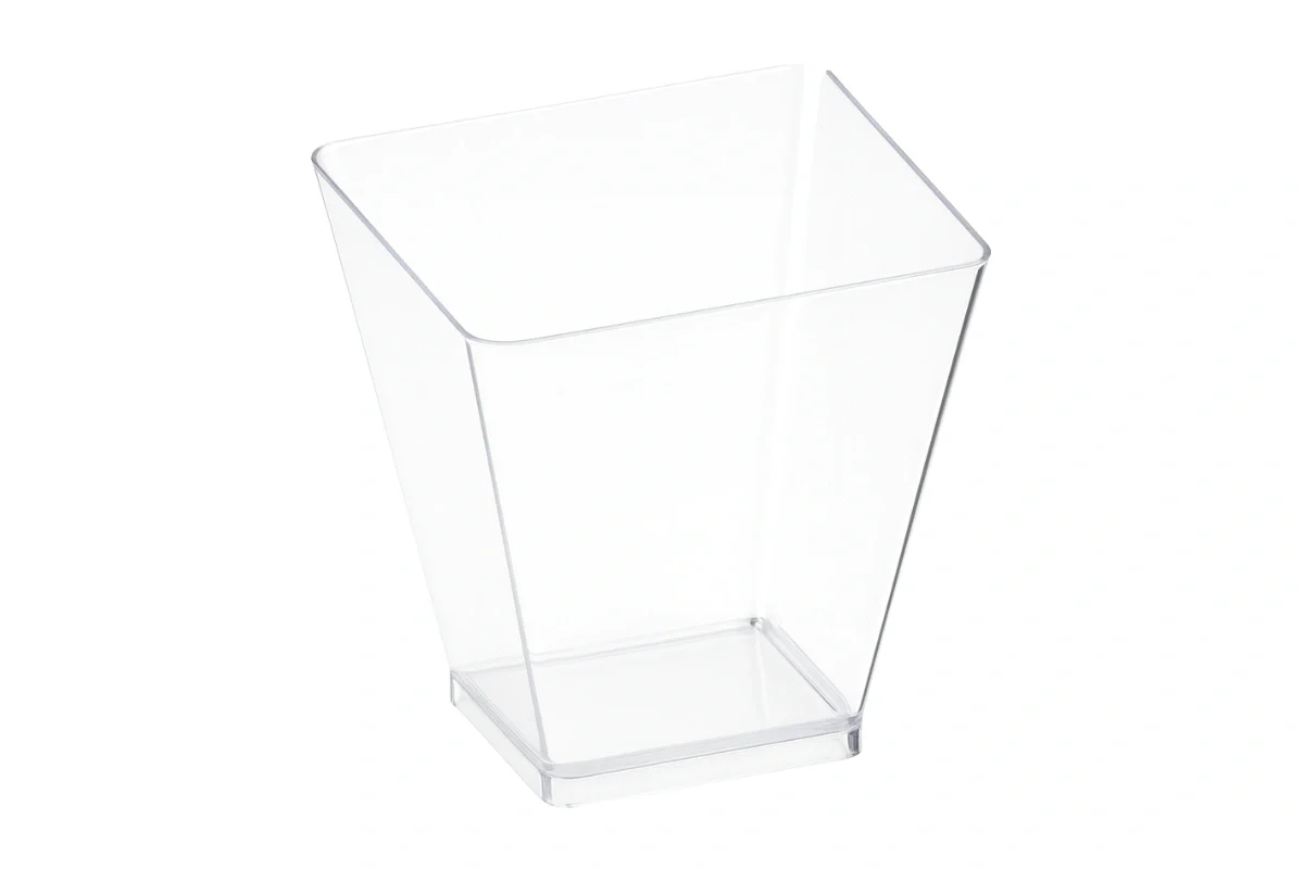 Dessert Cup Square 150ml (10 Pack) - Iconic Cake Art - Image 3