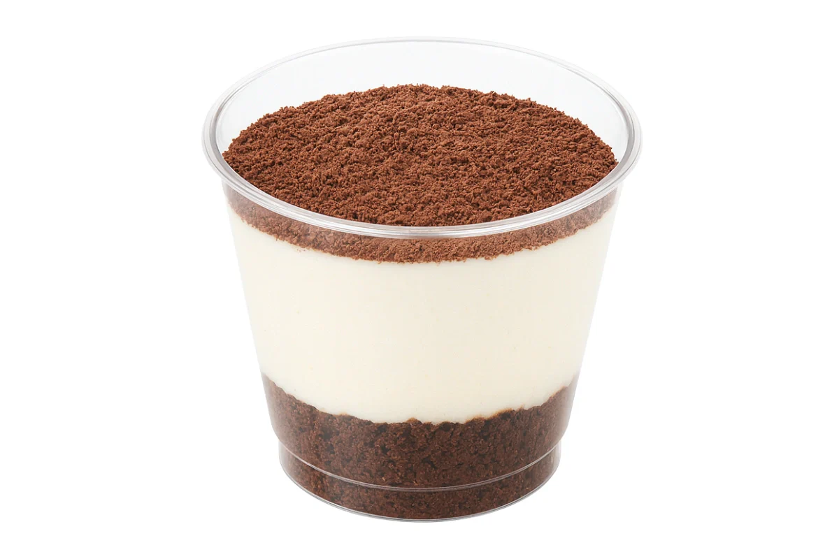Dessert Cups Round 125ml (10 Pack) - Iconic Cake Art - Image 2